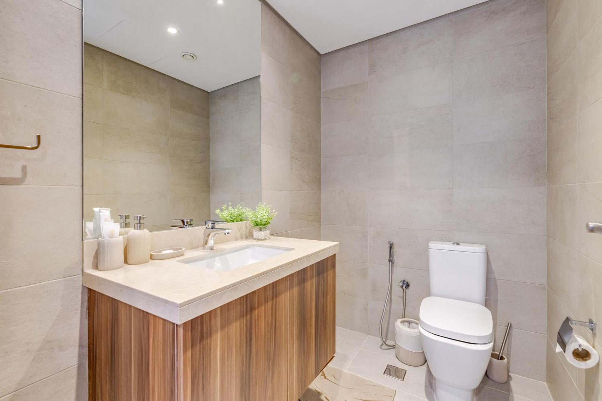 Luxury Azizi Mina Beachfront Apartments ดูไบ ภายนอก รูปภาพ