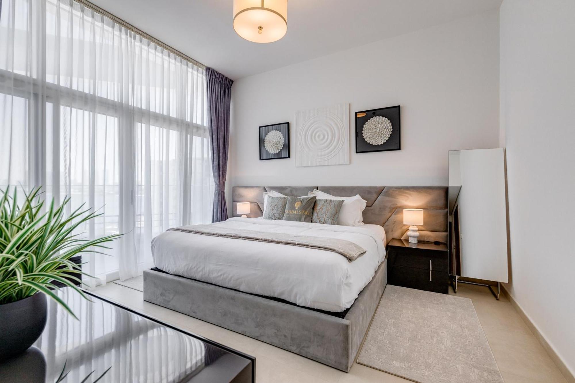 Luxury Azizi Mina Beachfront Apartments ดูไบ ภายนอก รูปภาพ